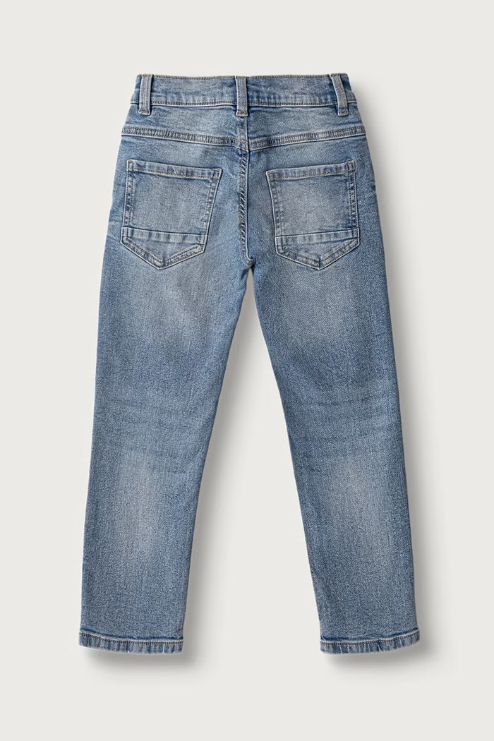 United Colors of Benetton Rifle slim fit detské 4U9SCE04Y.G.Continuativ tmavomodrá AW26