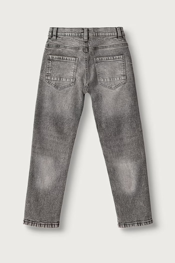 United Colors of Benetton Slim fit traperice za djecu 4U9SCE04Y.G.Seasonal siva AW26