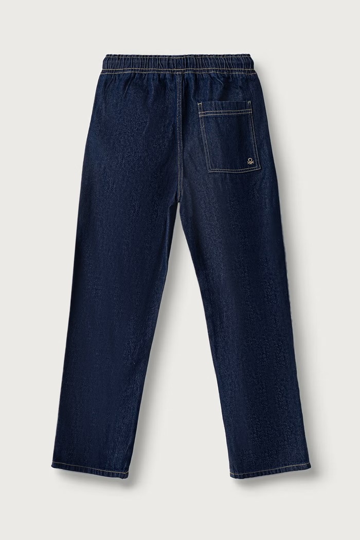 United Colors of Benetton Jeansy dziecięce 4KEHCF05K.G.Reproposal granatowy AW26