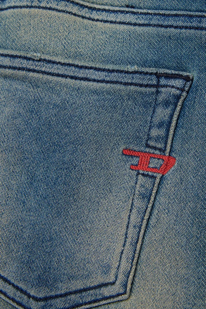 Jeansy jogger dziecięce D-KROS-J JJJ TROUSERS Diesel J02544.KXBUY niebieski