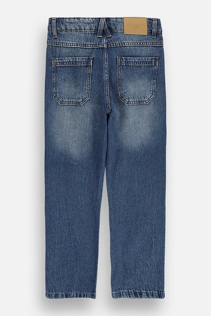 Coccodrillo Jeansy relaxed fit dziecięce ZC6123105CJB granatowy AW26