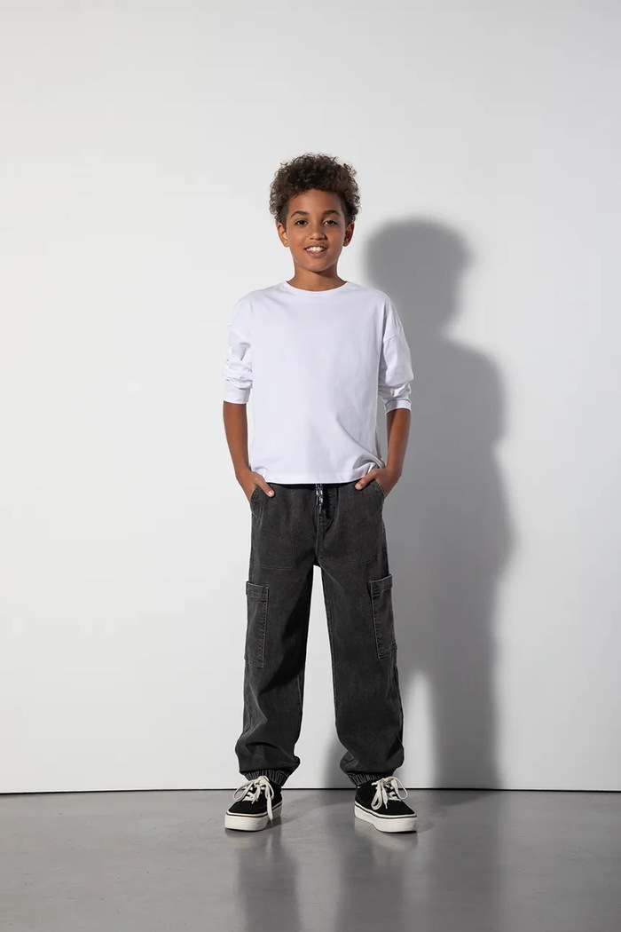 Coccodrillo Jeansy jogger dziecięce ZC6123103CJB