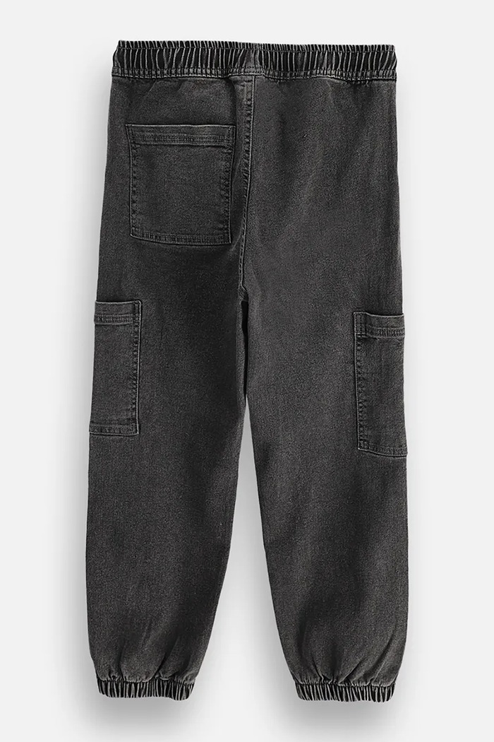 Chłopiec Coccodrillo Jeansy jogger dziecięce ZC6123103CJB szary