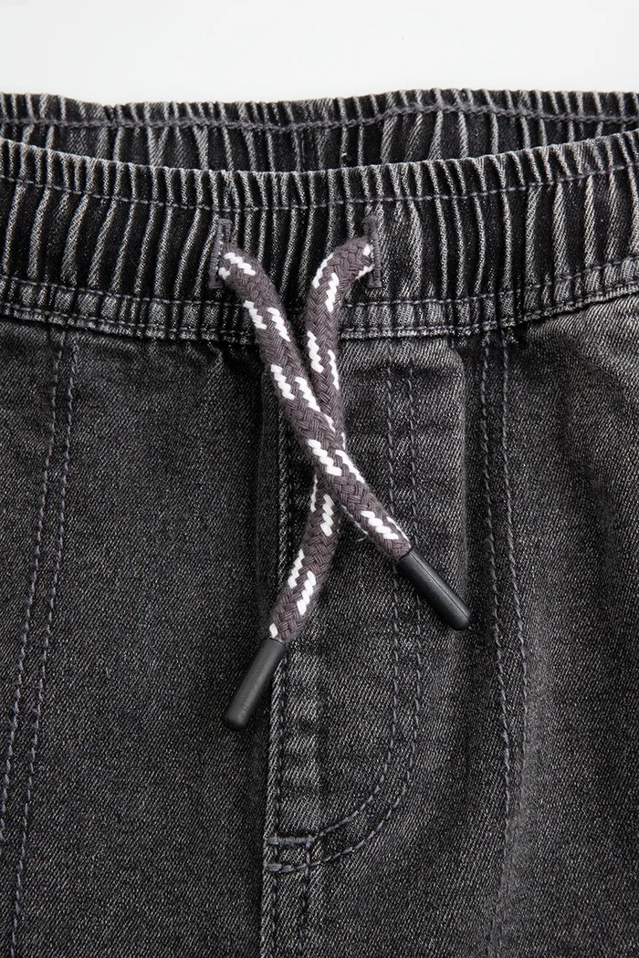 Jeansy jogger dziecięce Coccodrillo ZC6123103CJB szary
