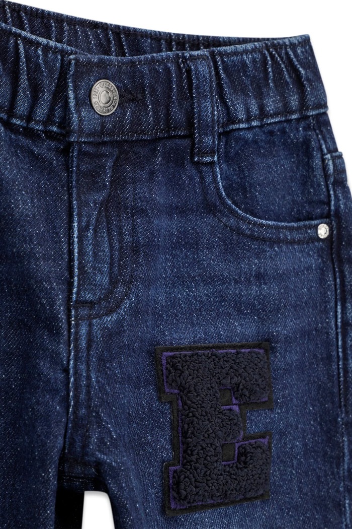 Chłopiec Guess Jeansy balloon dziecięce N6BA02.D2177.9BY2 granatowy