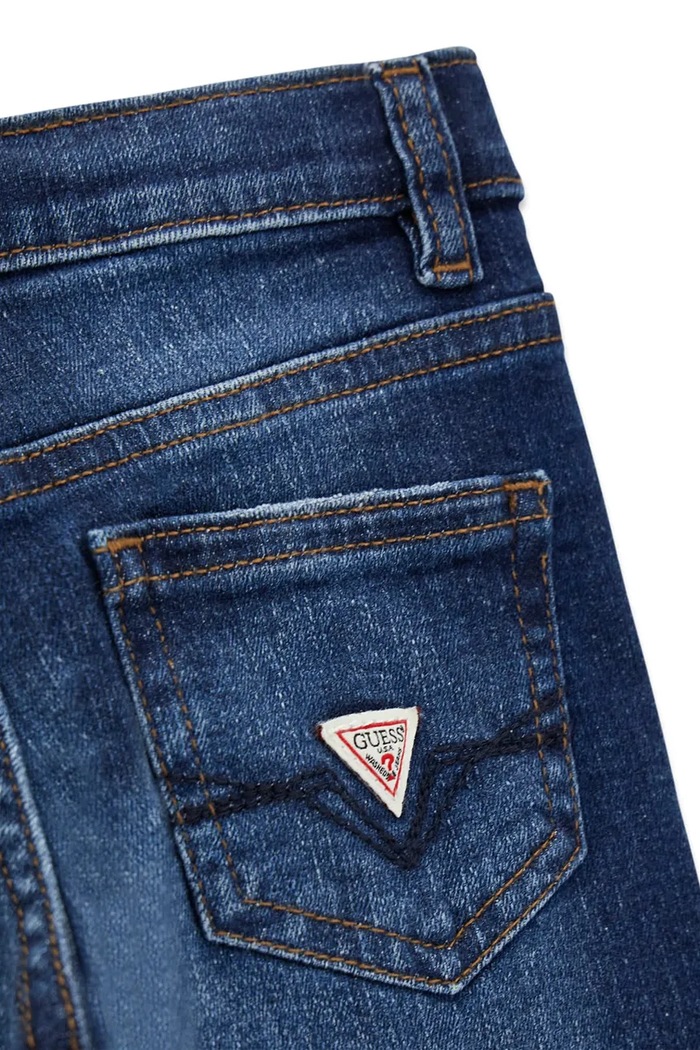 Chłopiec Guess Jeansy dziecięce N6BA01.D2176.9BY2 niebieski