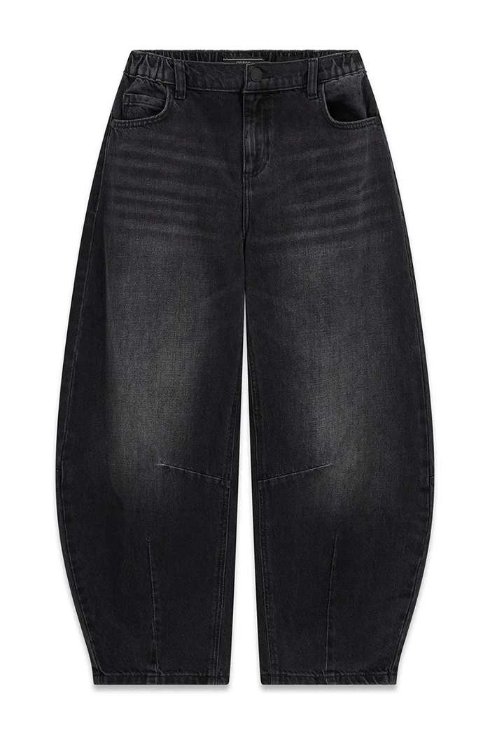 Guess Jeansy relaxed fit dziecięce czarny L6BA15.D2231.9BY2