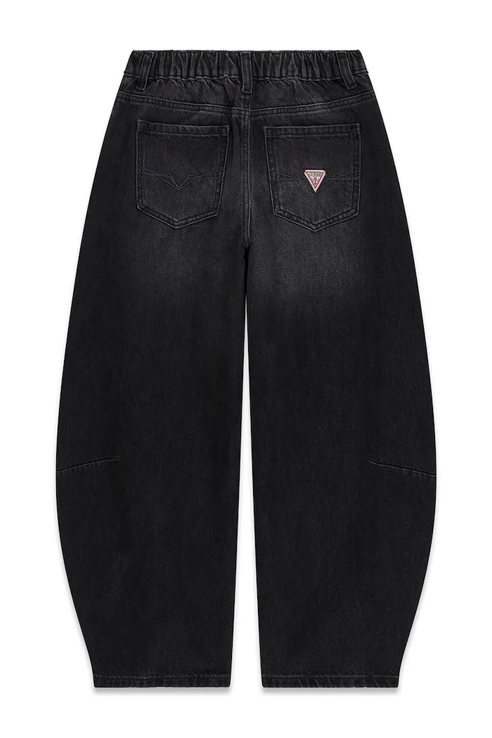 Guess Jeansy relaxed fit dziecięce L6BA15.D2231.9BY2 czarny AW26