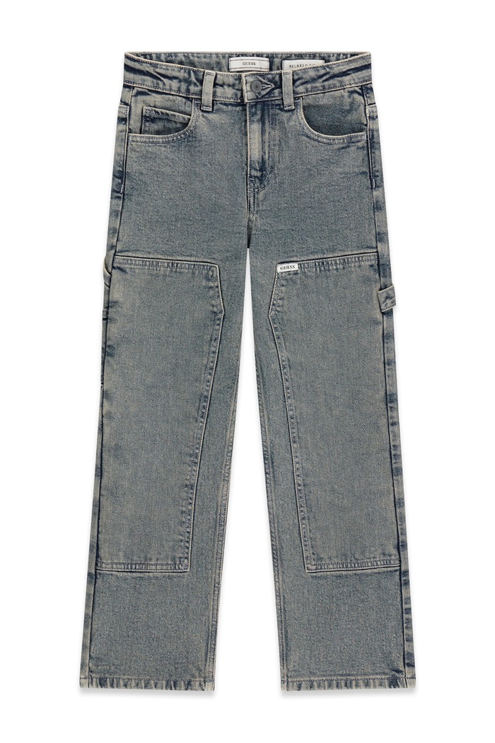 Guess Jeansy wide leg dziecięce szary L6BA13.D2229.9BY2