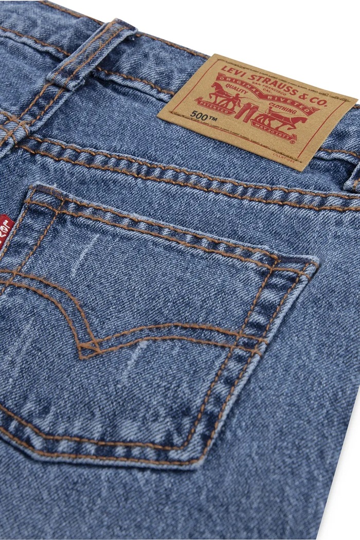 Levi's τζιν wide leg παιδικά 578 BAGGY JEANS μπλε 8EN692.DAR