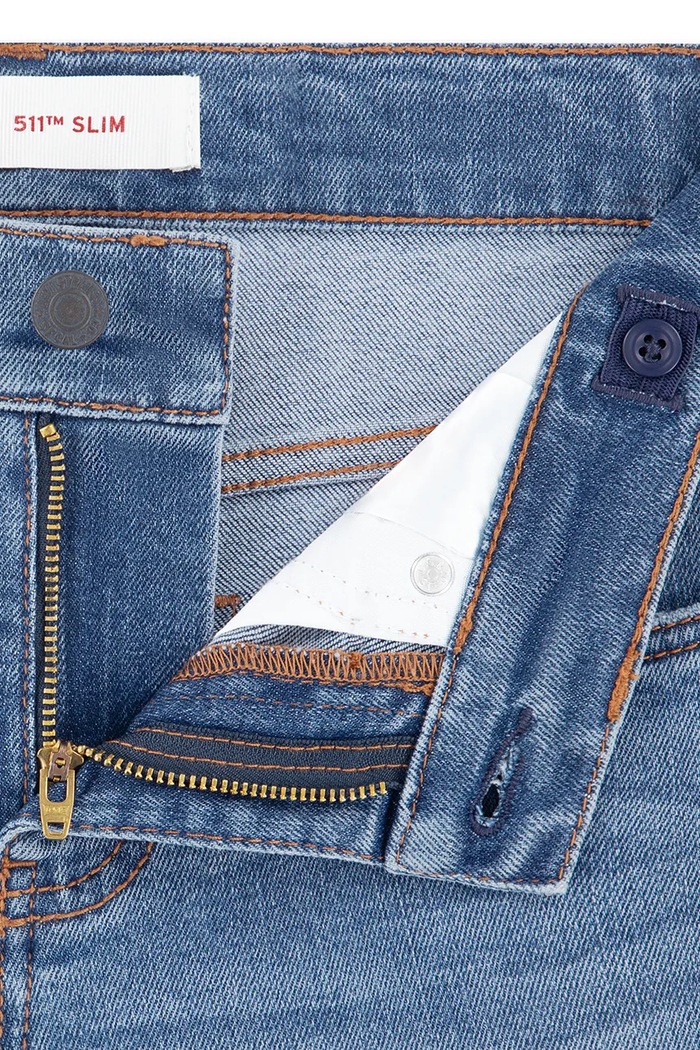 Levi's slim kavbojke otroške 511 SLIM NON PERFORMANCE modra 9EK278.DAR