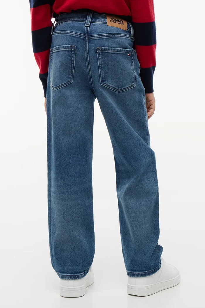 Chłopiec Tommy Hilfiger Jeansy relaxed fit dziecięce RELAXED KB0KB10681.9BY2 niebieski