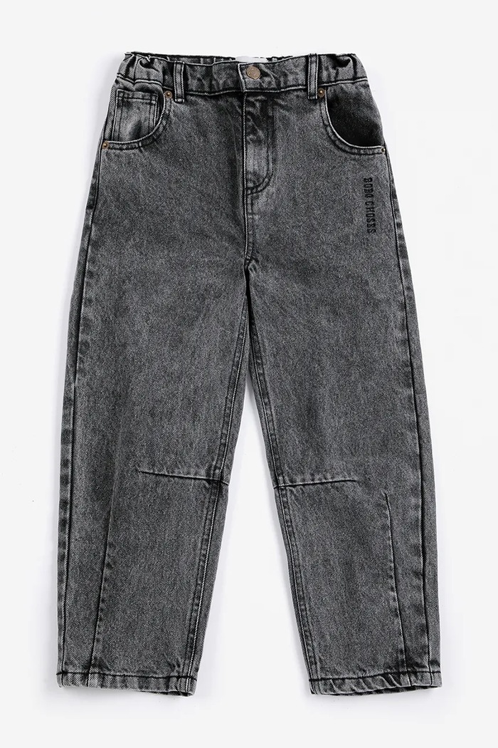 Bobo Choses τζιν barrel παιδικά Beast 226AC074 μαύρο AW26