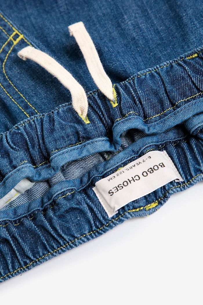 Bobo Choses jeansy dziecięce 226AC073 niebieski