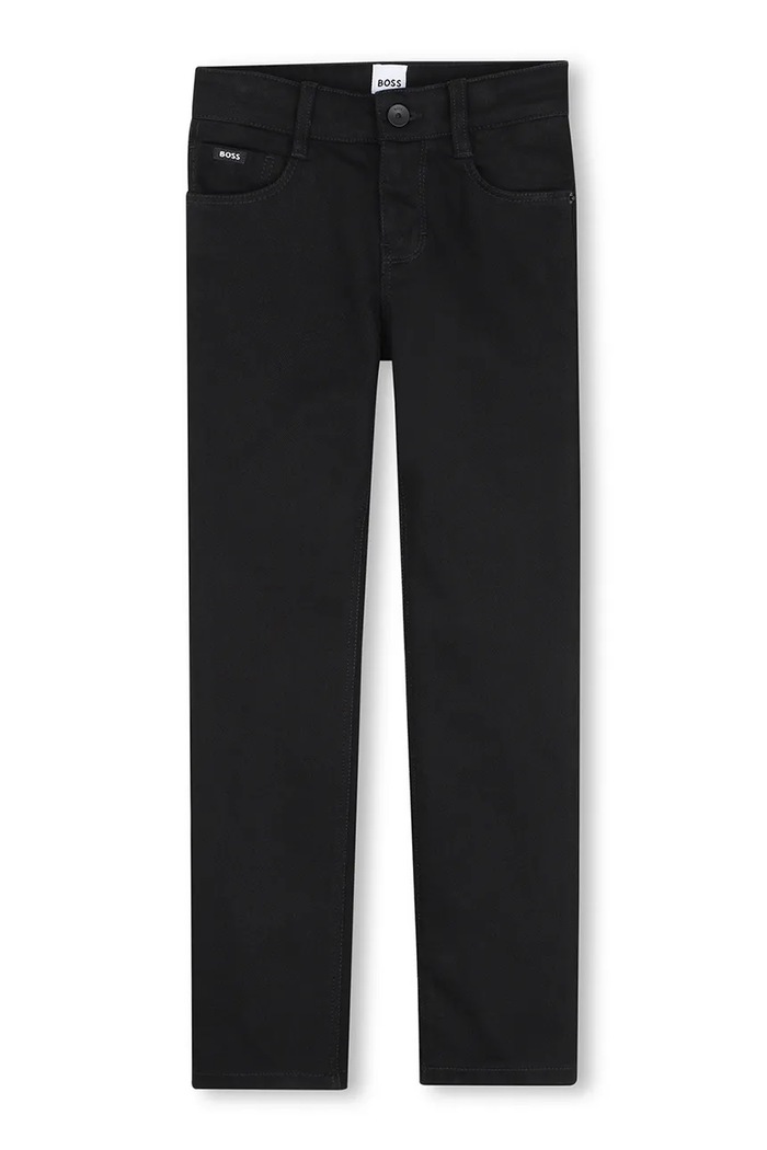 BOSS Τζιν slim fit παιδικά J53357.162.174 μαύρο AW26