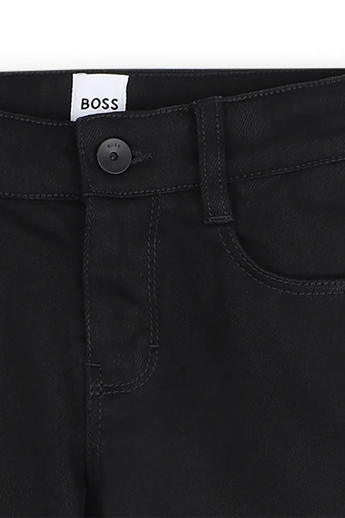 Τζιν slim fit παιδικά BOSS J53357.162.174 μαύρο