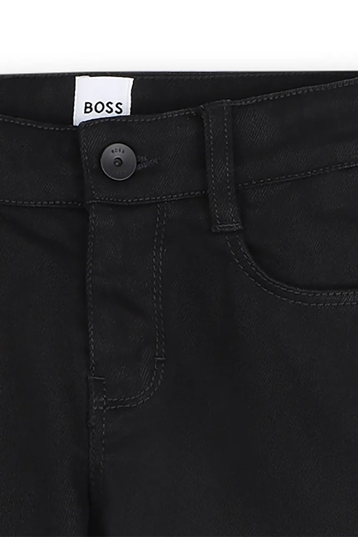 Τζιν slim fit παιδικά BOSS J53357.162.174 μαύρο