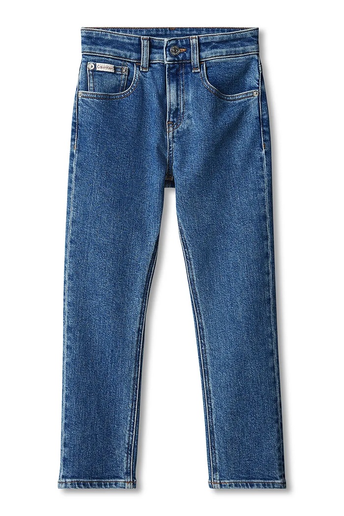 Calvin Klein Jeans jeansy dziecięce Dad LVCKTJC71B.9BY2 niebieski AW26