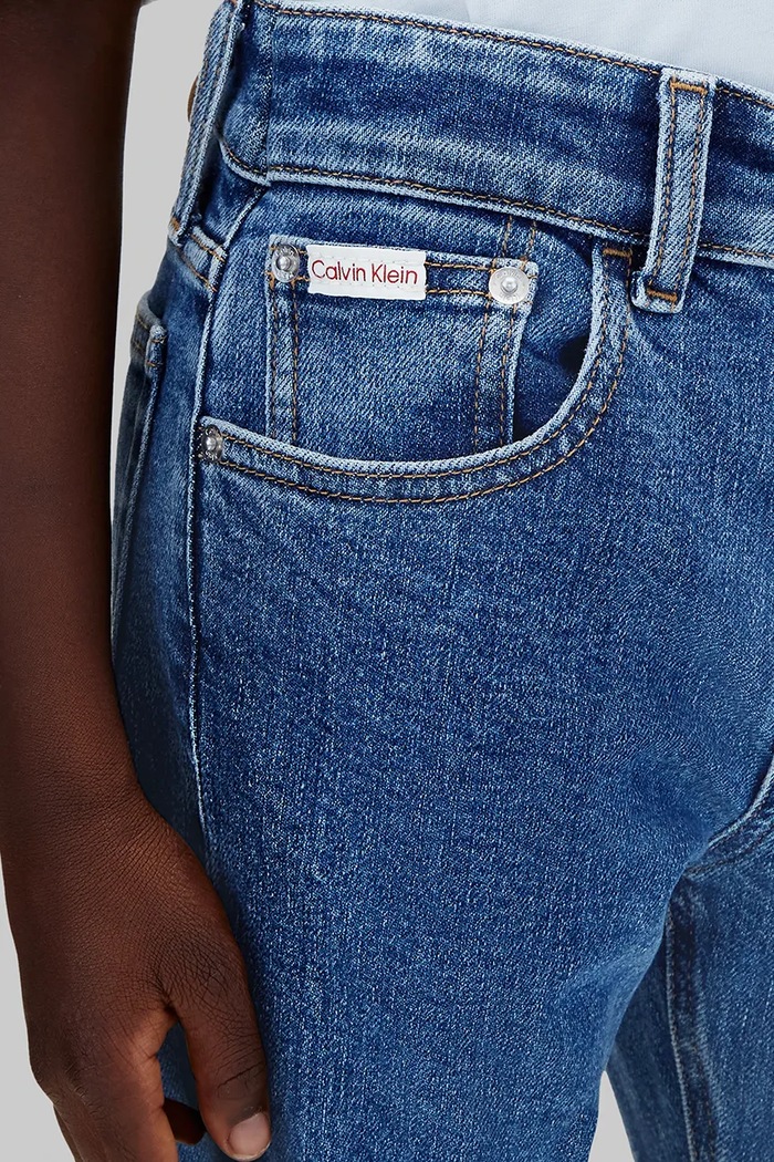 Calvin Klein Jeans jeansy dziecięce Dad LVCKTJC71B.9BY2