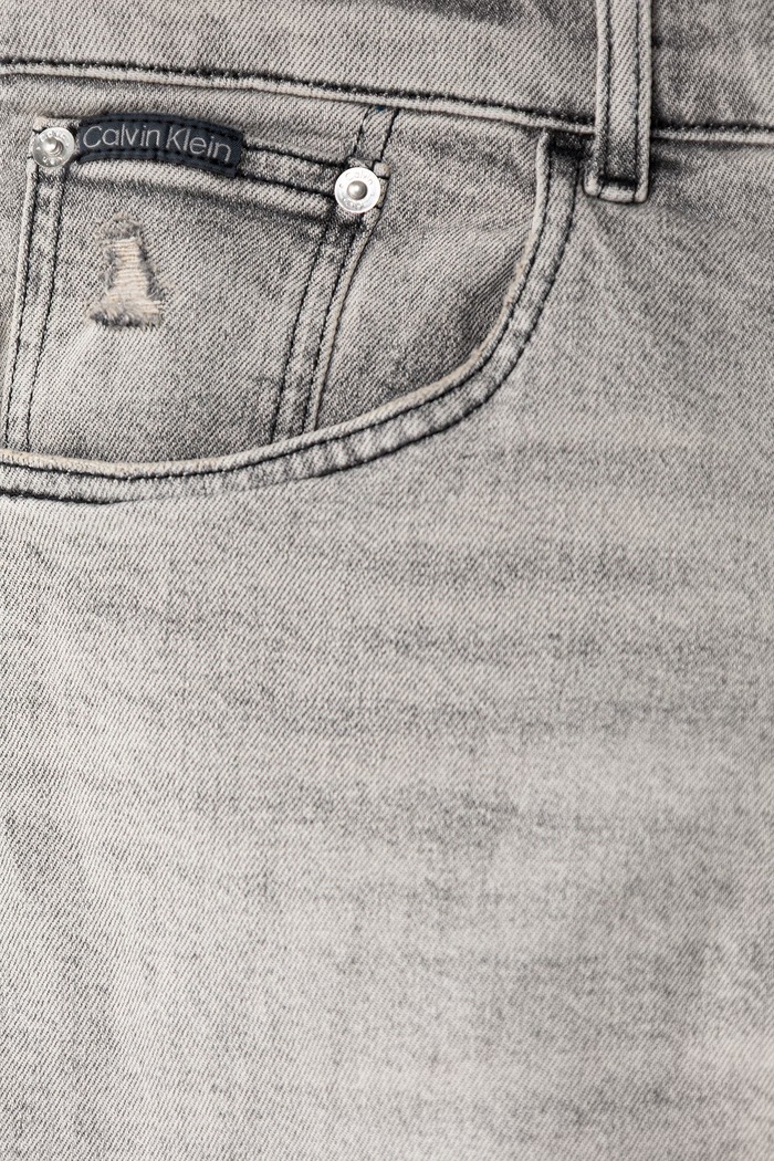Chłopiec Calvin Klein Jeans jeansy dziecięce Dad LVCKTJC20B.9BY2 szary