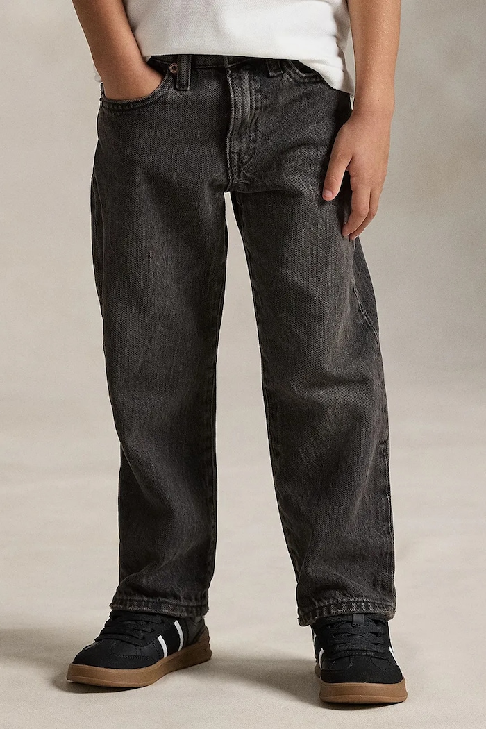 Polo Ralph Lauren ίσια παιδικά μαύρο 322917224001