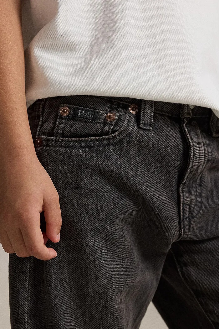 Polo Ralph Lauren ίσια παιδικά 322917224001 μαύρο