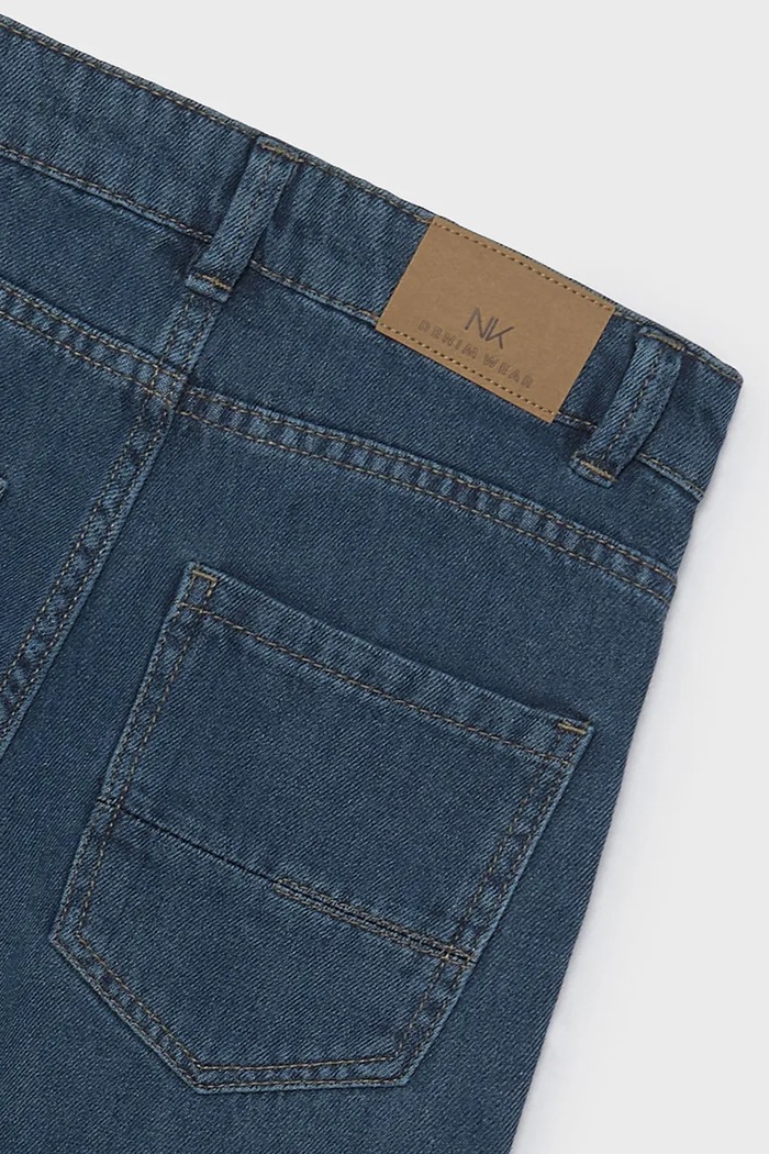 Chlapec Mayoral Rifle wide leg detské denim wide fit 7515.7F.Junior.9BY2 modrá