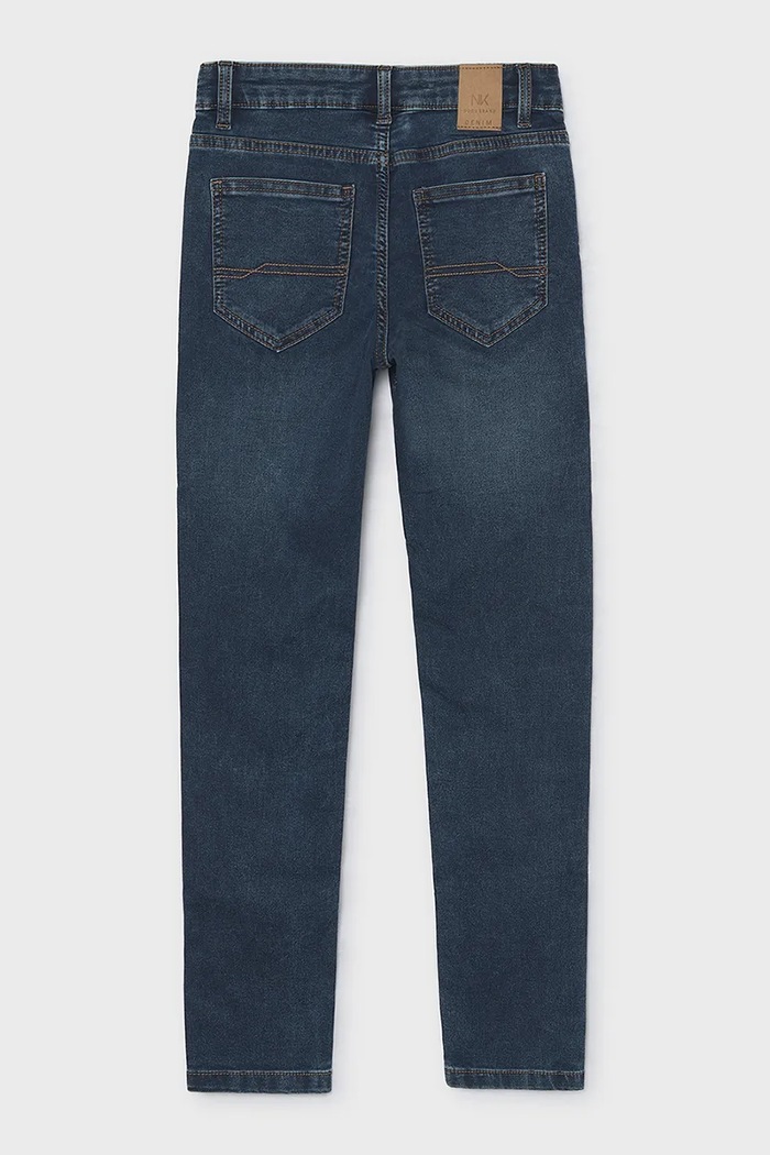 Mayoral Straight traperice za djecu soft denim 7509.7B.Junior.9BY2 plava AW26