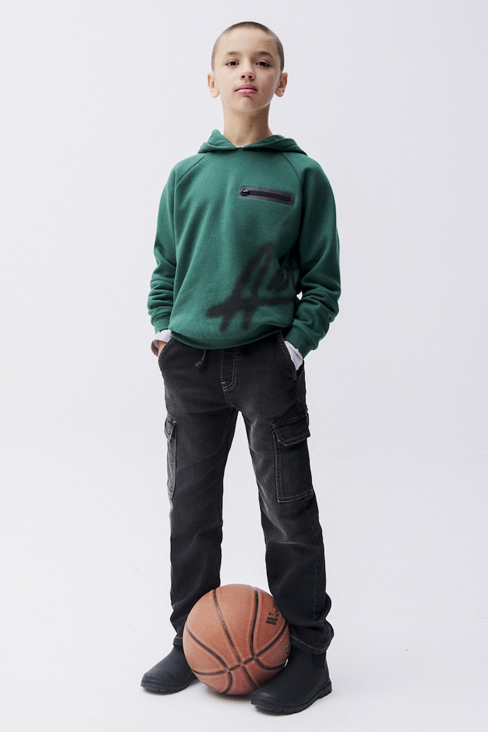 Mayoral Τζιν παιδικά soft denim jogger μαύρο 7506.7A.Junior.9BY2