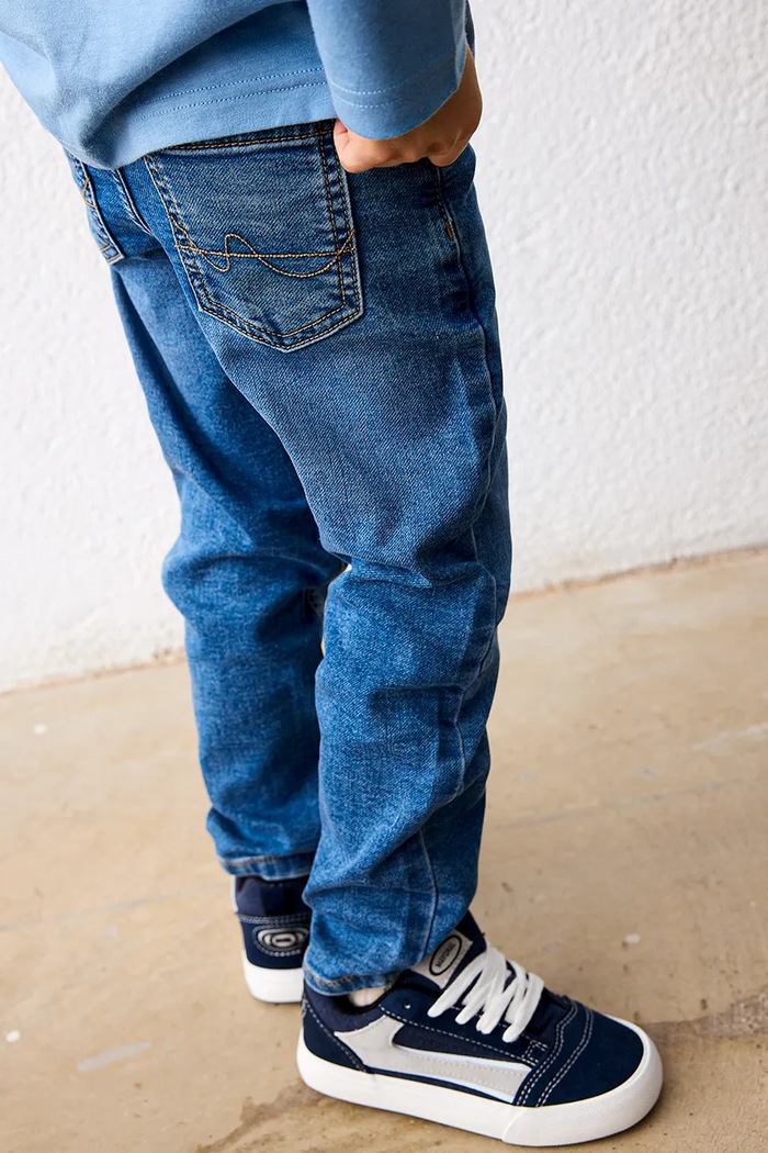 Mayoral traperice za djecu soft denim 4516.5H.Mini.9BY2 plava