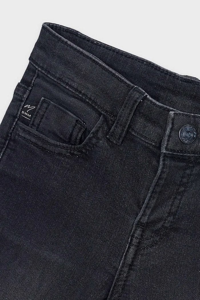 Mayoral τζιν παιδικά soft denim μαύρο 4516.5H.Mini.9BY2