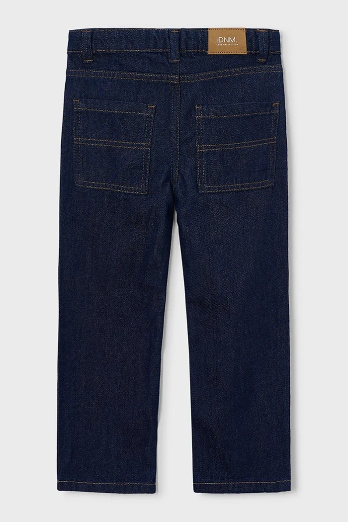 Mayoral Wide leg traperice za djecu denim wide fit 4513.5G.Mini.9BY2 mornarsko plava AW26