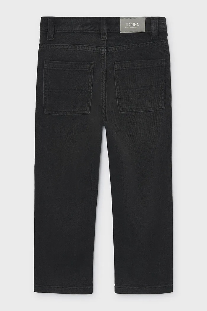 Mayoral Wide leg traperice za djecu denim wide fit 4513.5G.Mini.9BY2 crna AW26