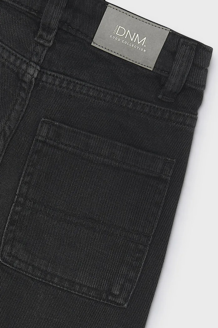 Dječaci Mayoral Wide leg traperice za djecu denim wide fit 4513.5G.Mini.9BY2 crna