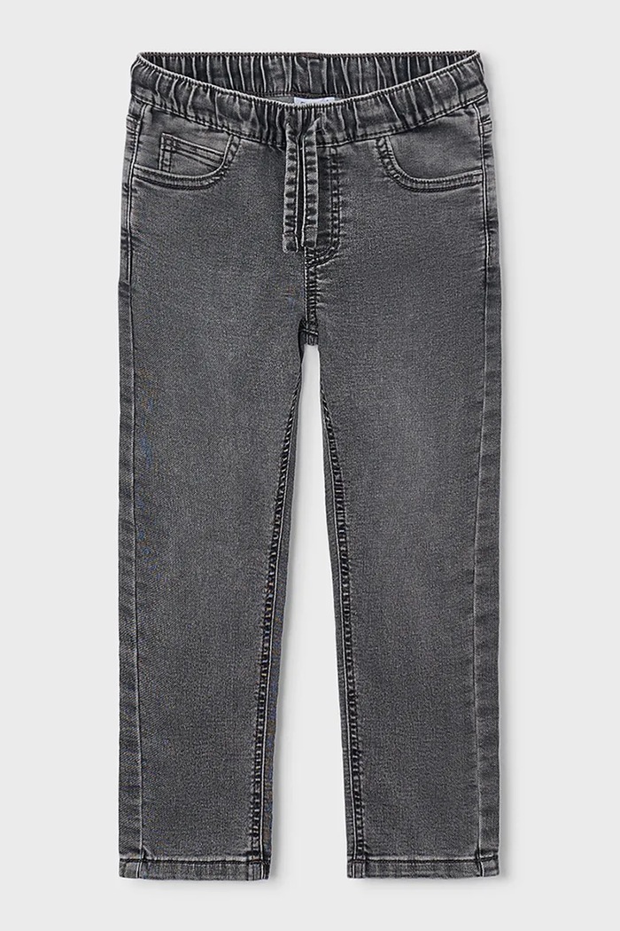 Mayoral Дънки за деца soft denim jogger 4503.5B.Mini.9BY2 сив AW26