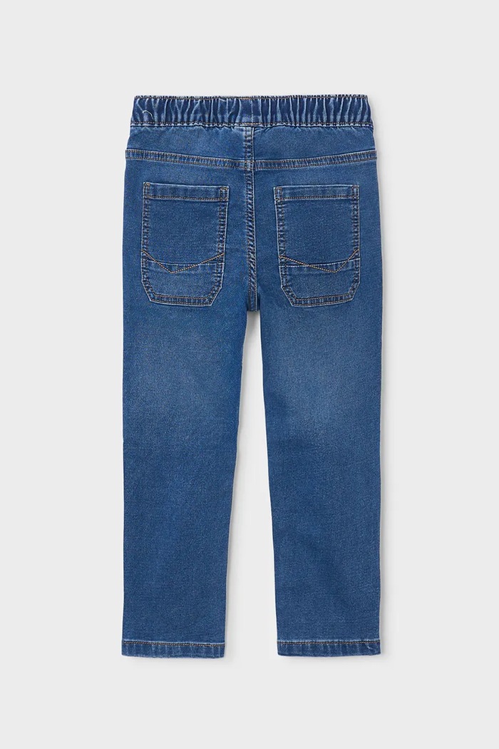 Mayoral kavbojke otroške soft denim jogger 4503.5B.Mini.9BY2 modra AW26