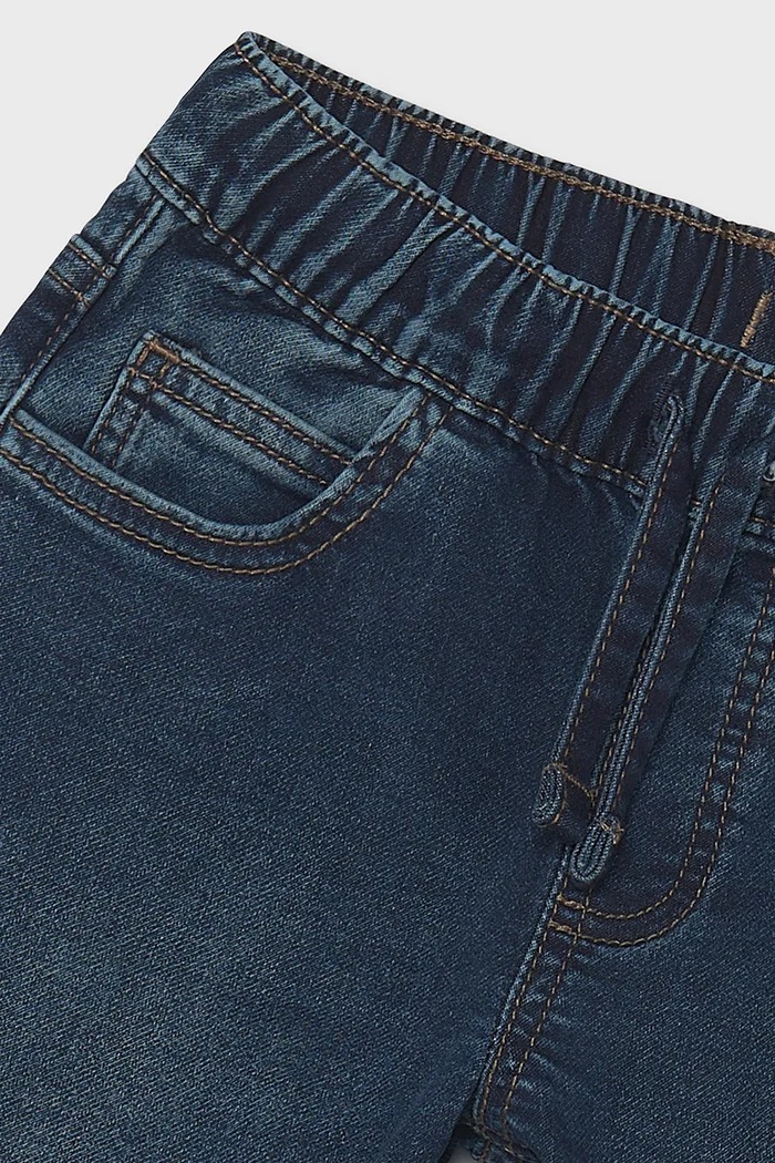 Chlapec Mayoral rifle detské soft denim jogger 4503.5B.Mini.9BY2 tmavomodrá