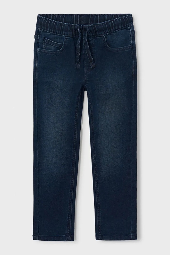 Mayoral traperice za djecu soft denim jogger 4503.5B.Mini.9BY2 plava AW26