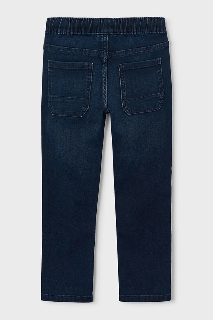 Dječaci Mayoral traperice za djecu soft denim jogger 4503.5B.Mini.9BY2 plava