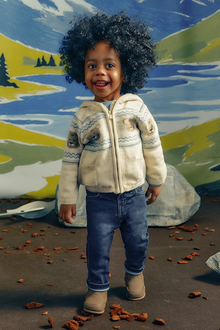 Mayoral traperice za djecu soft denim plava 2547.3E.Baby.9BY2