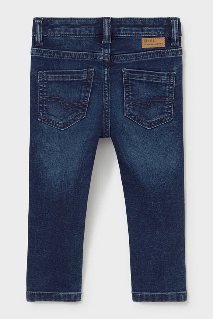 Dječaci Mayoral traperice za djecu soft denim 2547.3E.Baby.9BY2 plava