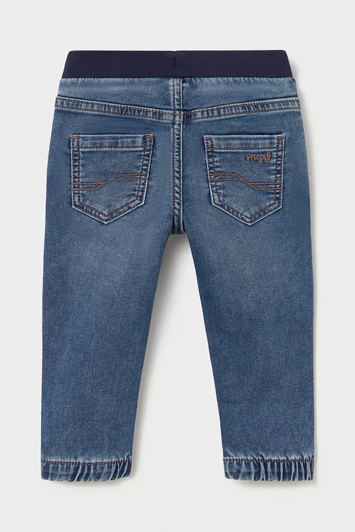Mayoral джинси jogger дитячі soft denim jogger 2543.3D.Baby.9BY2 блакитний AW26