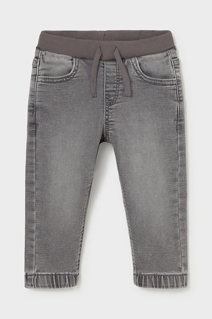 Mayoral Jeansy jogger dziecięce soft denim jogger 2543.3D.Baby.9BY2 szary AW26