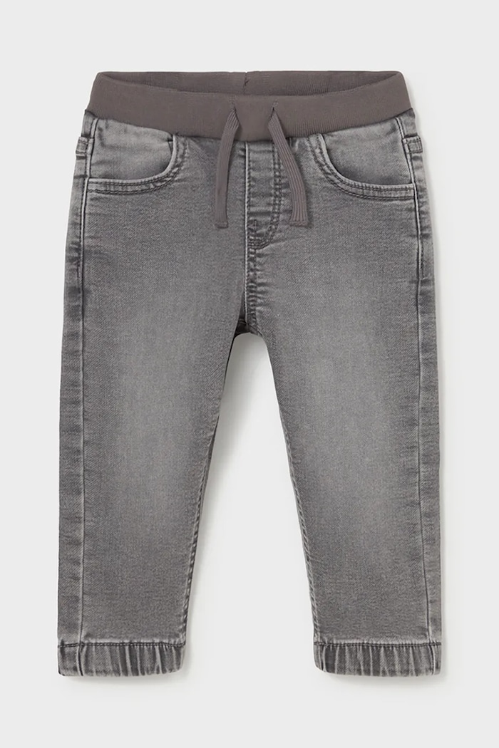 Mayoral Jeansy jogger dziecięce soft denim jogger 2543.3D.Baby.9BY2 szary AW26