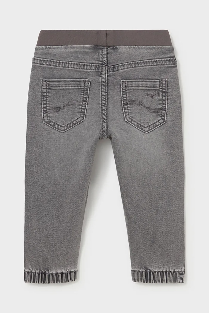 Chłopiec Mayoral Jeansy jogger dziecięce soft denim jogger 2543.3D.Baby.9BY2 szary