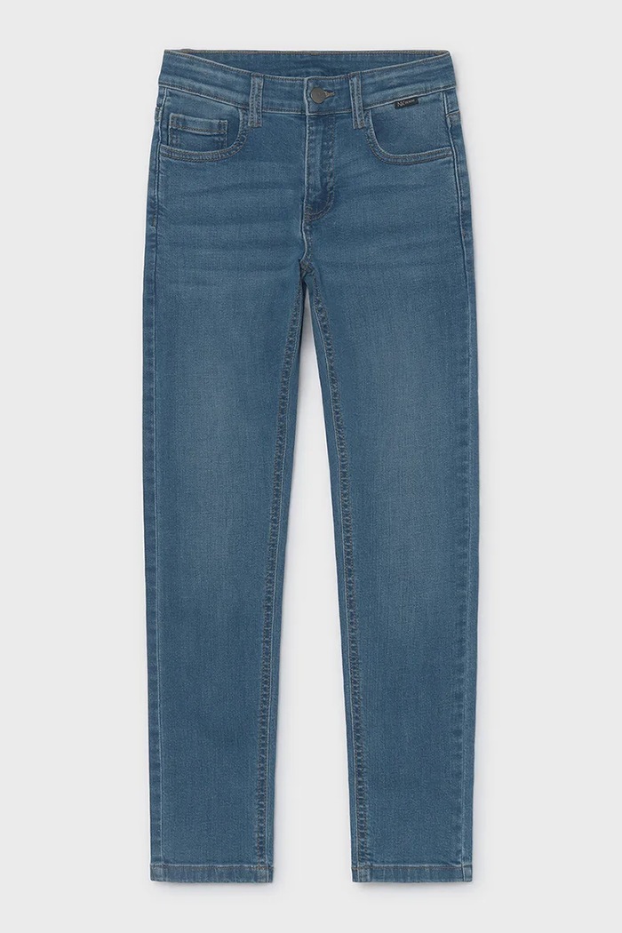 Mayoral дънки slim fit за деца slim fit basic син 516.7B.Junior.9BY2