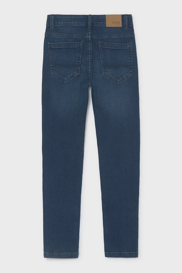 Chlapec Mayoral Rifle slim fit detské slim fit basic 516.7B.Junior.9BY2 modrá