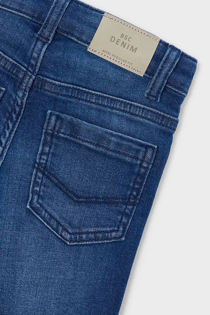 Mayoral Jeansy slim fit dziecięce slim fit basic niebieski 504.5B.Mini.9BY2