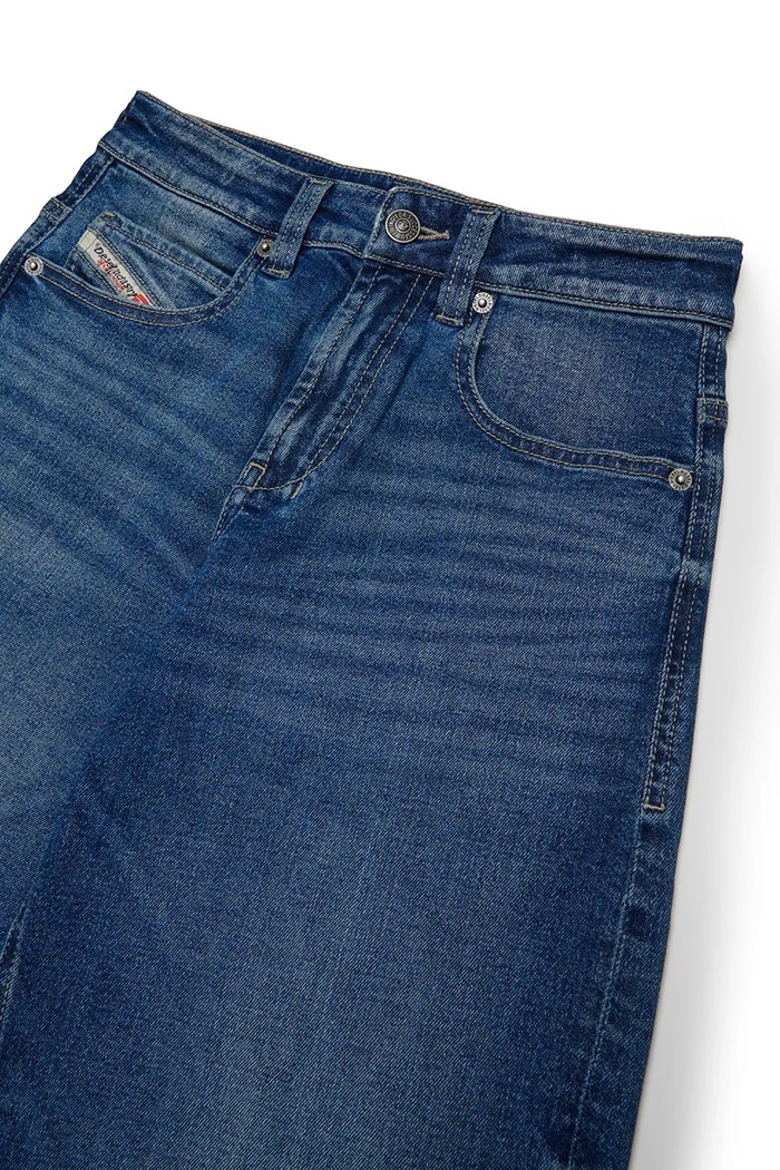 Chłopiec Diesel jeansy straight dziecięce D-DEVON-J TROUSERS J02889.KXBU3 niebieski