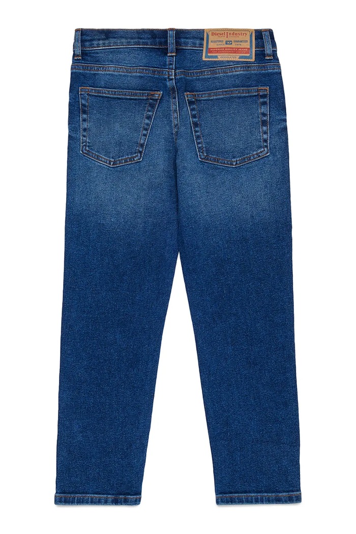 Diesel jeansy straight dziecięce D-LUCAS-J TROUSERS J00981.KXBU5 niebieski AW26